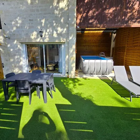 Апартаменты Cote D'azur 450m De La Plage, Piscine Privee, Climatisation